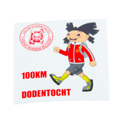 Sticker mascotte