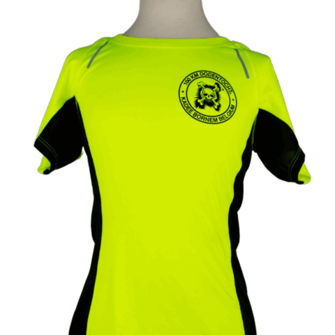 Dry-fit dames met zwart zijpand