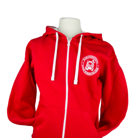 Hoodie met rits voor heren