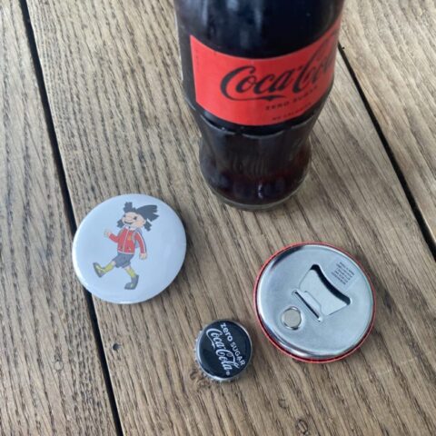 Magneet met flesopener