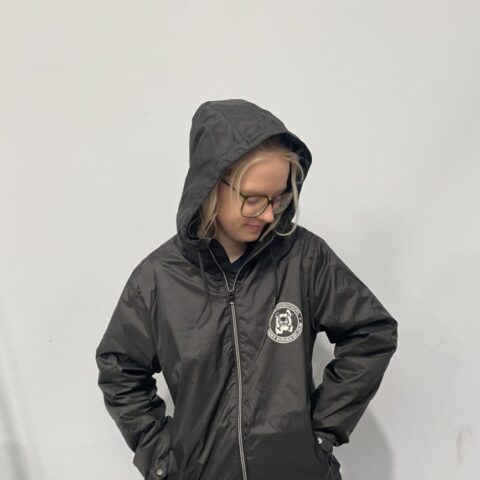 Regenjas met fleece en capuchon - unisex