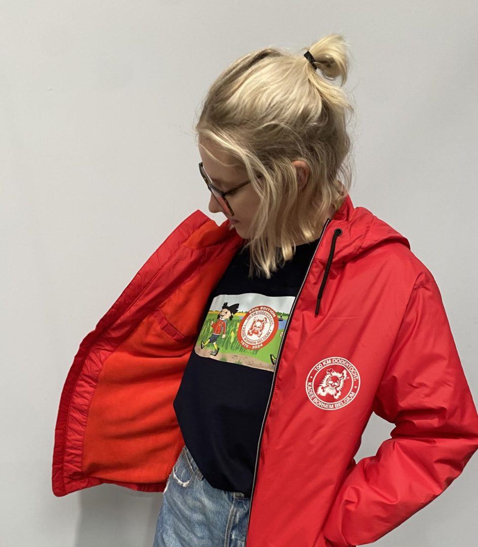 Regenjas met fleece en capuchon - unisex - Afbeelding 6