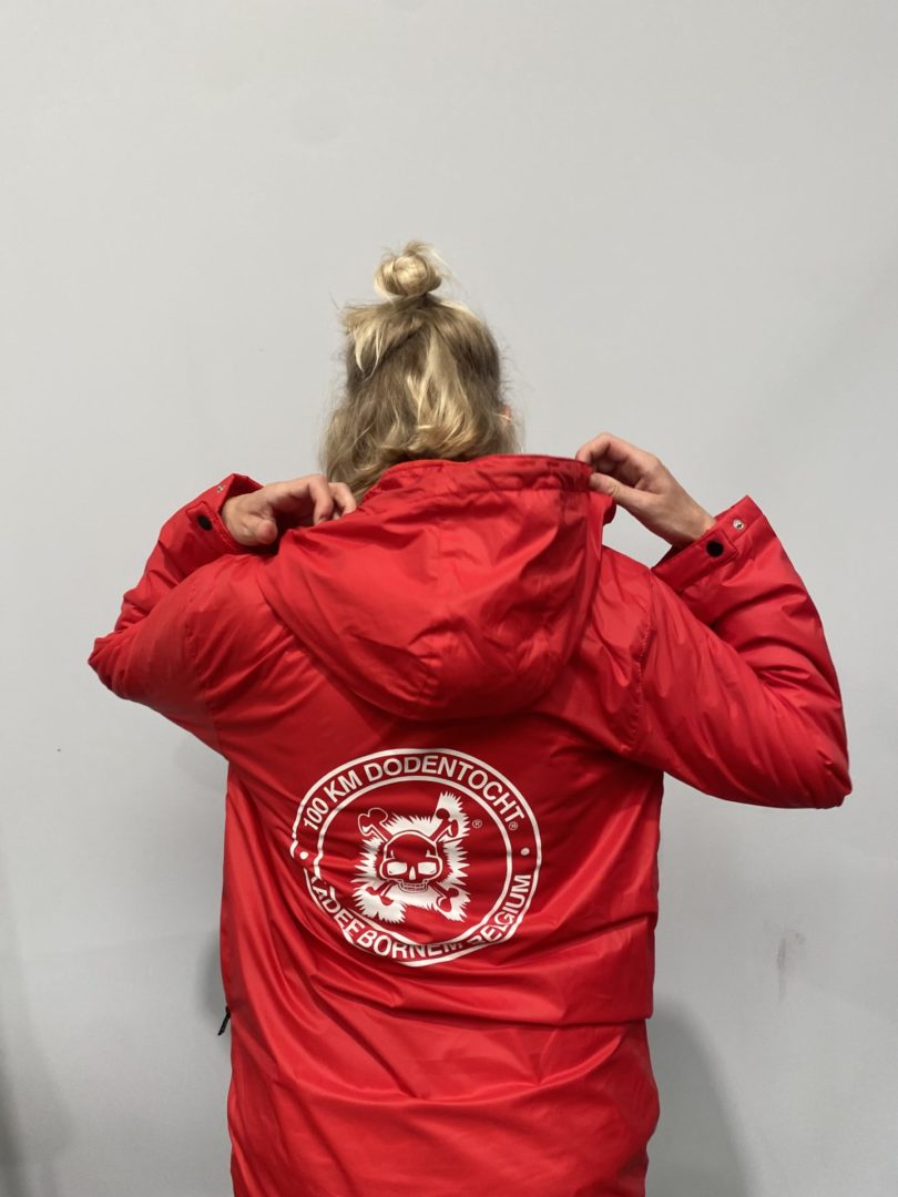 Regenjas met fleece en capuchon - unisex - Afbeelding 4